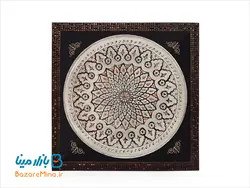 قاب بشقاب قلم زنی اصفهان قطر 30 سانتی