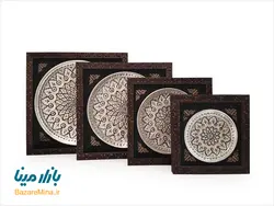 قاب بشقاب قلم زنی اصفهان قطر 30 سانتی