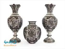 گلدان قلم زنی برجسته