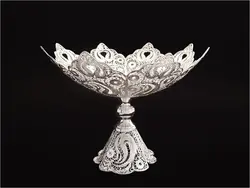 شیرینی خوری کوچک ملیله کاری