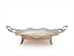 شیرینی خوری قلمزنی شبه نقره