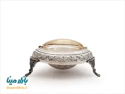 خاویار خوری قلمزنی نقره نما