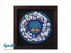 تابلو نقش برجسته طرح صلوات