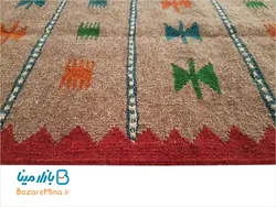 گلیم دستباف ایرانی طرح ماهور