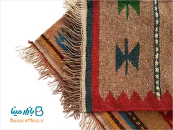 گلیم دستباف ایرانی طرح ماهور