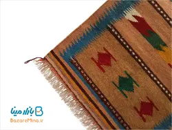 گلیم دستباف پشمی طرح دشتستان