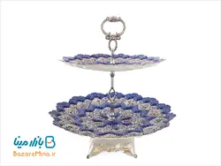 شیرینی‌خوری دو طبقه میناکاری