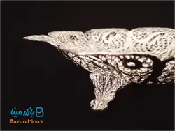 شیرینی خوری گرد ملیله کاری