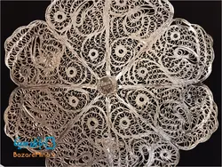 شیرینی خوری گرد ملیله کاری