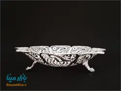 شیرینی خوری گرد ملیله کاری