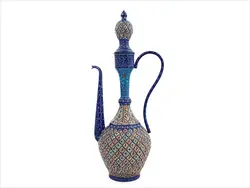 گلاب پاش میناکاری اسماعیلی ارتفاع 35 سانتی متر