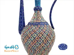 گلاب پاش میناکاری اسماعیلی ارتفاع 35 سانتی متر