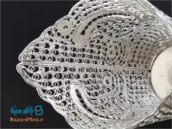 جای قاشق و چنگال دوقلو مليله طرح قو