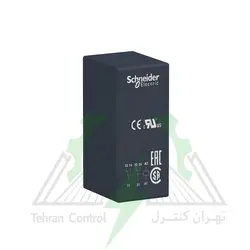 رله شیشه ای 14 پایه 4 کنتاکت 110VDC اشنایدر الکتریک RXM4AB2FD