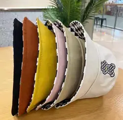 کلاه باکت خرسی شطرنجی کد 10537