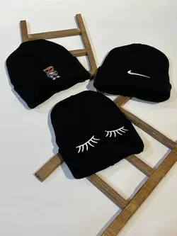 کلاه بافت طرحدار کد 11320