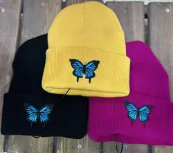 کلاه بافت پروانه کد 11552