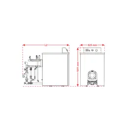 پکیج موتورخانه ای شوفاژکار آذرخش کوتاه 5 پره مبدل دار - فروشگاه اینترنتی ایران رادیاتور