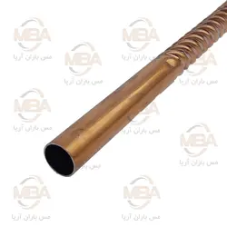 لوله مسی فلکسی(فنری) بابک سایز 3/4 اینچ | مس باران آریا