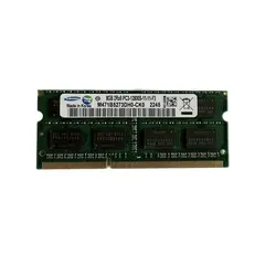 رم لپ تاپ DDR3 تك كاناله 1600 مگاهرتز سامسونگ مدل pc3-12800 ظرفيت 8 گيگابايت