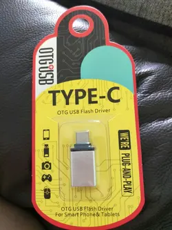 مبدل  USB OTG به USB-C مدل PLUS