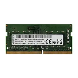 رم لپ تاپ DDR4 تک کاناله 3200 مگاهرتز CL17 کینگستون مدل PC4-19200 ظرفیت 16 گیگابایت