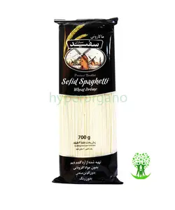 فروشگاه آنلاین هایپرارگانو | ماکارونی سفید سبوسدار 700 گرمی ساران