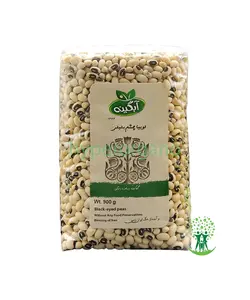 فروشگاه آنلاین هایپرارگانو | لوبیا چشم بلبلی ارگانیک 900 گرمی آبگینه