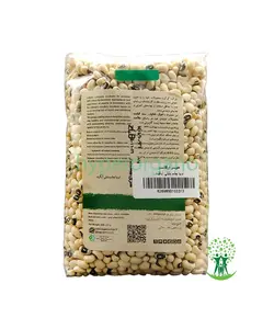 فروشگاه آنلاین هایپرارگانو | لوبیا چشم بلبلی ارگانیک 900 گرمی آبگینه