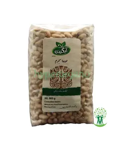 فروشگاه آنلاین هایپرارگانو | لوبیا کرم ارگانیک 900 گرمی آبگینه