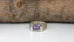 انگشتر مردانه آماتیس آفریقایی کد 484