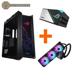 باندل Asus ROG HELIOS Black و ASUS ROG RYUO III 360 و ASUS ROG THOR 850W PII