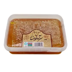 عسل طبیعی چند گیاه سرآمد، با موم (پلاستیک، 700 گرم)