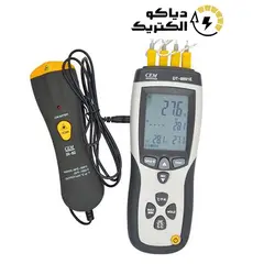 دماسنج تماسی 4 کاناله همراه با دماسنج لیزری مدل CEM DT-8891E