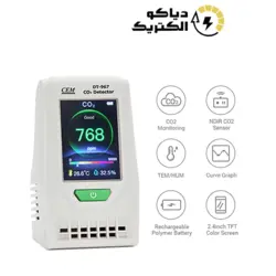 دی اکسید کربن سنج CO2 سنج CEM DT-967