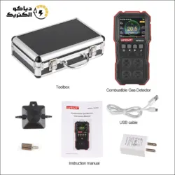 گاز سنج h2s اکسیژن، دی اکسید و مونوکسید کربن وینتکت Wintact WT8811