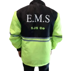 کاپشن فرم آمبولانس خصوصی (مشکی فسفری )