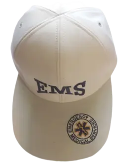 کلاه تابستانی طرح اورژانس سفید رنگ