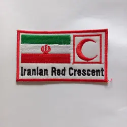 آرم پرچم و ماه پیراهن فرم هلال احمر