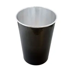 سطل پاپ کرن مشکی متالایز