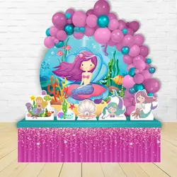 دکور تم تولد پری دریایی سفارشی