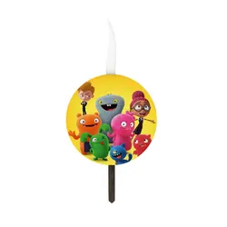 شمع تولد سفارشی تم عروسک های زشت