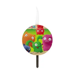 شمع تولد سفارشی تم عروسک های زشت