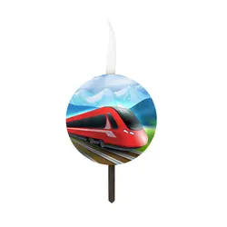شمع تولد سفارشی تم قطار