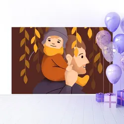 بنر تم تولد روز پدر