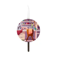 شمع تولد سفارشی خیاطی