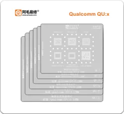 شابلون های سی پی یو Qualcomm QU:x برند AMAOE