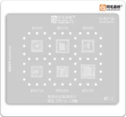 شابلون های سی پی یو MediaTek MU:x برند AMAOE