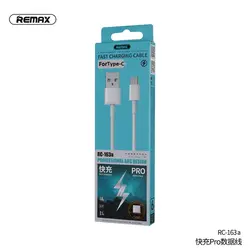 کابل شارژ و دیتا ریمکس مدل RC-163a تایپ C