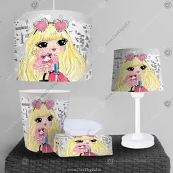 ست اکسسوری اتاق دختر CS-1163